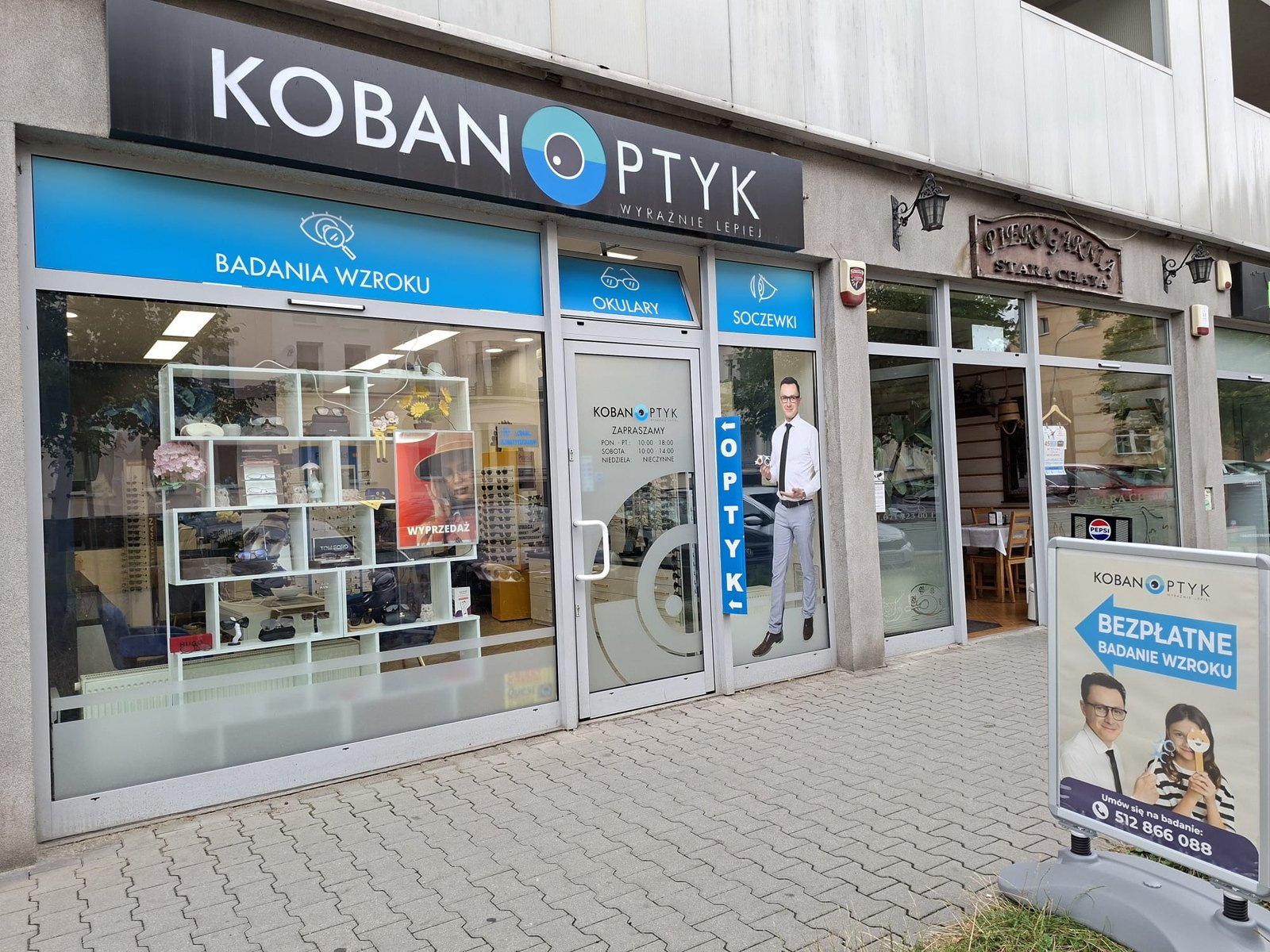 Okulary w 1–2 dni Salon optyczny KOBAN OPTYK przy ul. Daszyńskiego w Oleśnicy