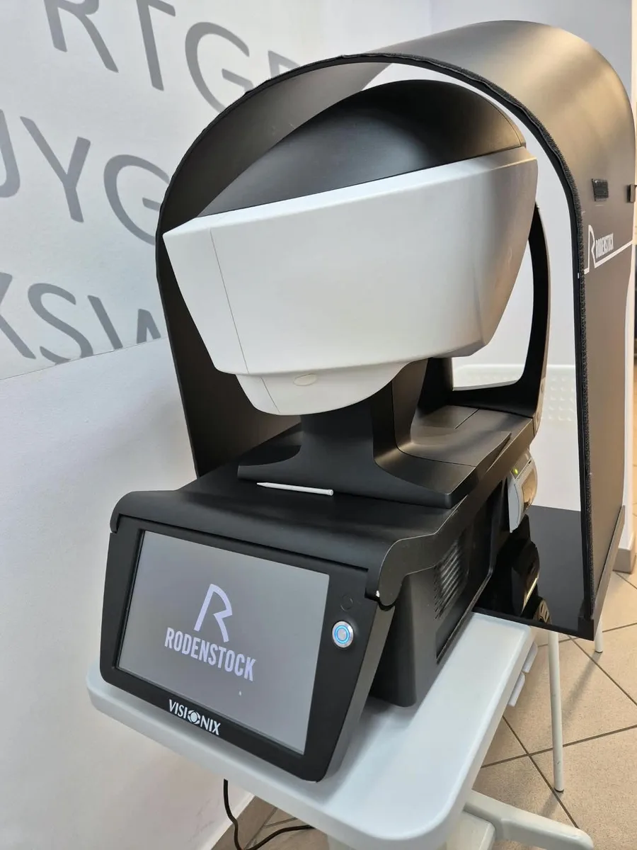 Skaner DNEye Rodenstock w gabinecie KOBAN OPTYK w Oleśnicy